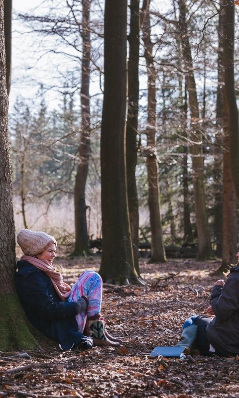 Weekendretraite in de bossen van de Veluwe, waarin de creatieve kracht van de lente je helpt een nieuwe richting te geven aan je leven en werk.
