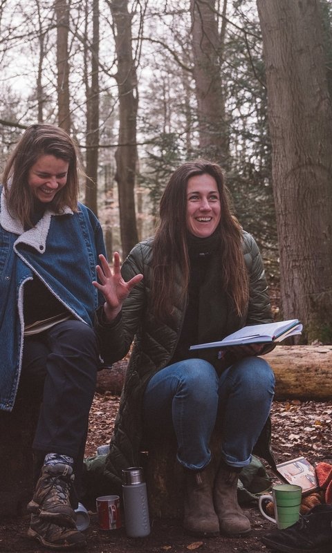 Weekendretraite in de bossen van de Veluwe, waarin de creatieve kracht van de lente je helpt een nieuwe richting te geven aan je leven en werk.